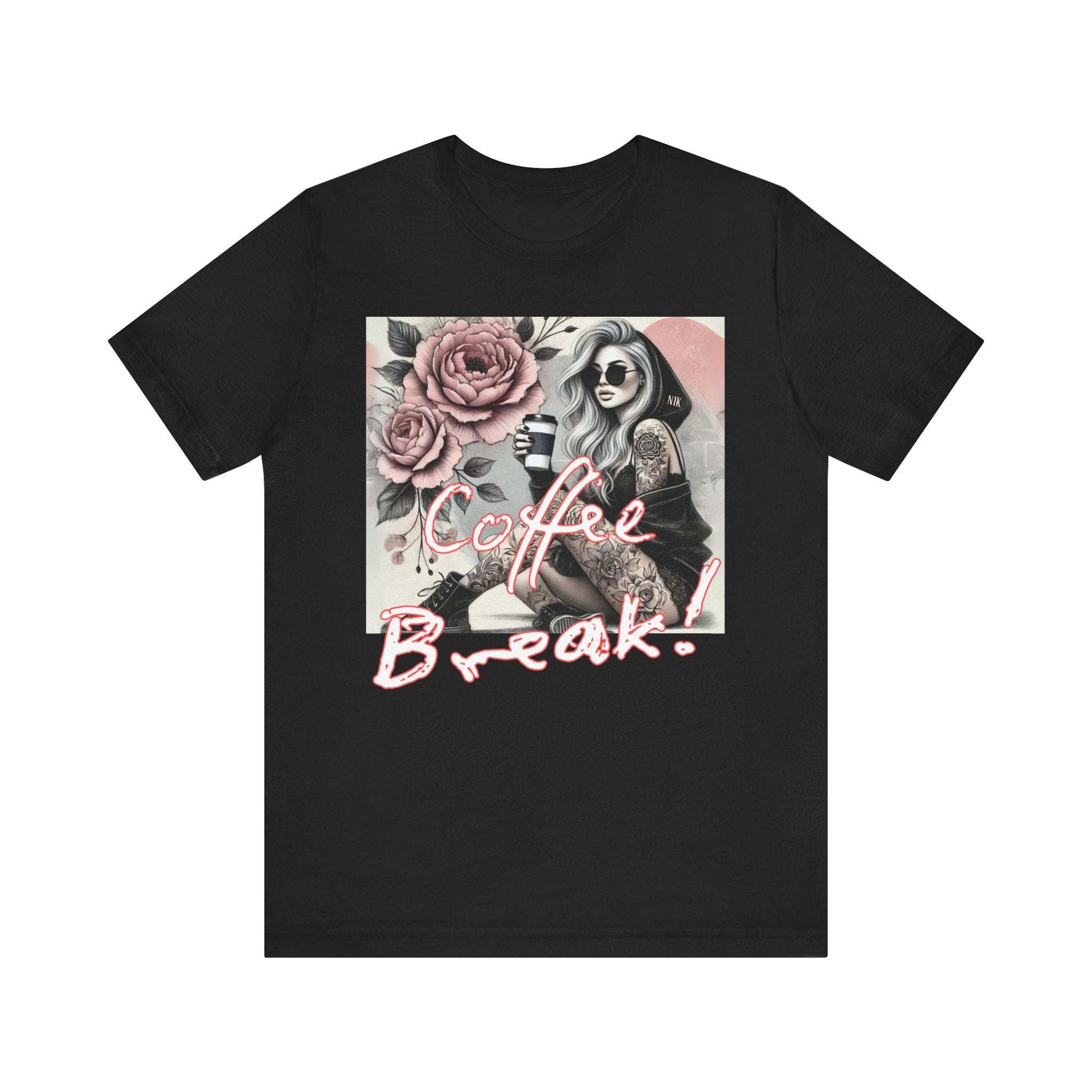 Coffee Break Unisex Jersey Short Sleeve Tee
